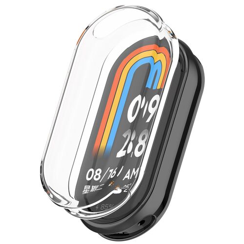 F�r Xiaomi Smart Band 9 Full Cover Soft TPU Electroplated Smart Schutz H�lle 