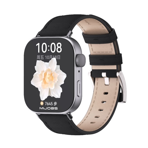 F�r Huawei Watch Fit 4 / 4 Pro / 3 Hochwertiges Echt Leder Design Ersatz Smart Watch Armband 