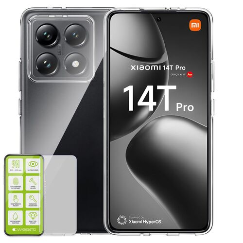 F�r Xiaomi 14T Pro Cover H�lle Tasche Etuis TPU Hart Glas Panzer Folie AUSWAHL 