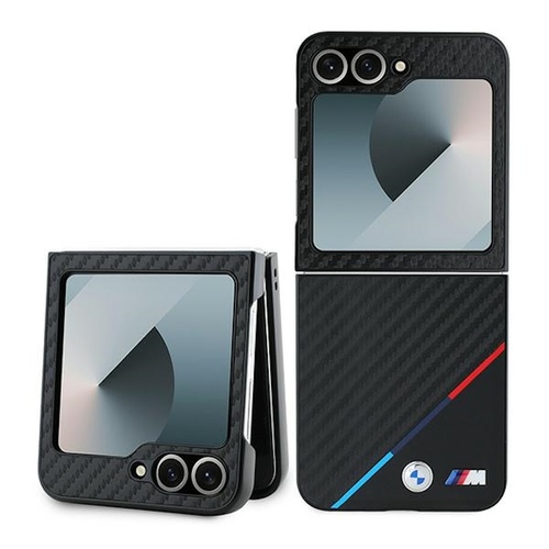 BMW Samsung Galaxy Z Flip7 FE / Flip6 5G Hardcase Carbon Tricolor