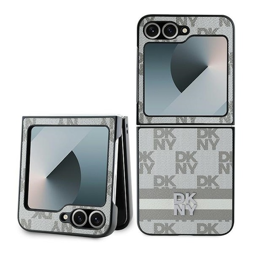 DKNY Samsung Galaxy Z Flip7 FE / Flip6 5G H�lle Kariertes Muster