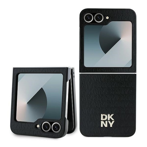 DKNY Samsung Galaxy Z Flip7 FE / Flip6 5GH�lle DKNY Repeat Stack Logo