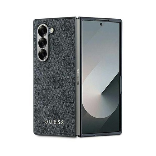 GUESS Samsung Galaxy Z Fold6 Schutz H�lle Hardcase 4G Design Schwarz