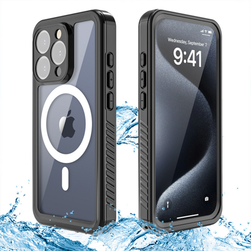 F�r Apple iPhone 16 Pro Max MagSafe Full Body Wasserdichte H�lle Case