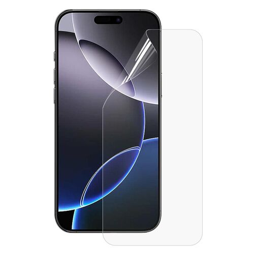 F�r Apple iPhone 16 Pro Max Silikon TPU H�lle Schwarz Hart Glas Panzer AUSWAHL 