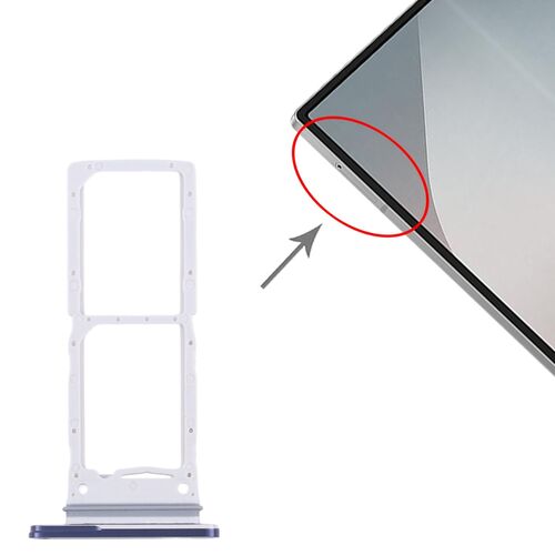 F�r Samsung Galaxy Z Fold6 SM-F956B Dual SIM-Kartenhalter Blau Ersatzteil Reparatur