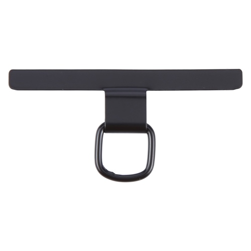 F�r Smartphones T Form Design Metall Lanyard Befestigungsring Schwarz