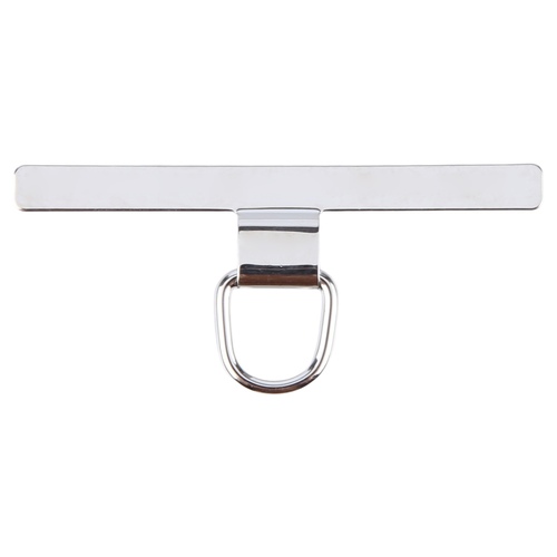 F�r Smartphones T Form Design Metall Lanyard Befestigungsring Silber