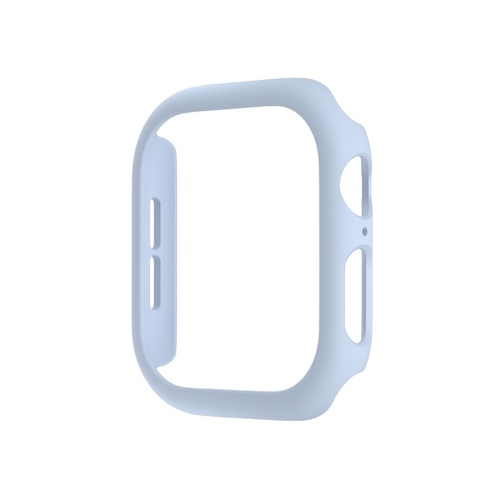F�r Apple Watch Series 11 / 10 42mm Kunststoff H�lle Geh�use Hellblau