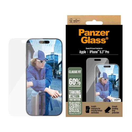 PanzerGlass f�r Apple iPhone 16 Pro Screen Protector Classic Fit