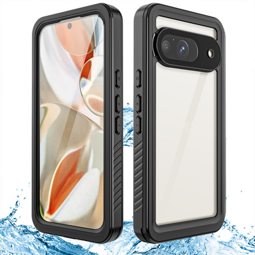 F�r Google Pixel 9 360 Grad Full Body Wasserdichte Schutz H�lle Tasche