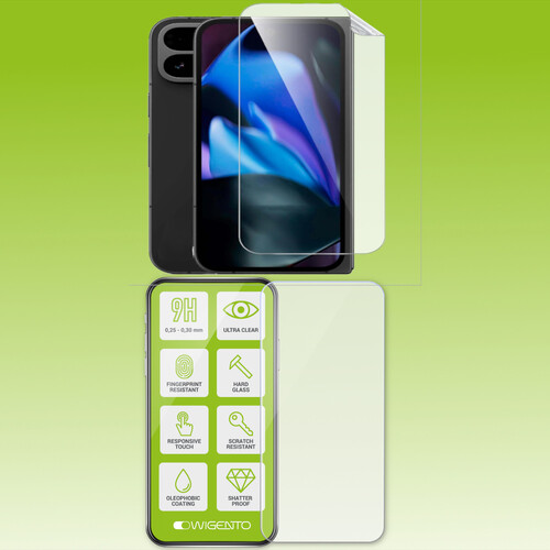 F�r Google Pixel 9 Pro Fold H�lle Case Tasche TPU Hart Glas Panzer Folie AUSWAHL