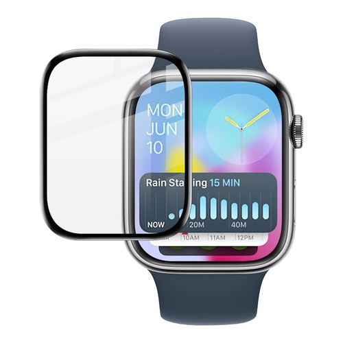 F�r Apple Watch Series 11 / 10 42mm Plexiglas Schutzfolie Transparent