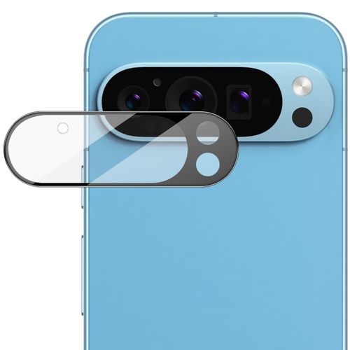 F�r Google Pixel 9 Pro XL Premium Kamera Linsen Schutzglas Schwarz