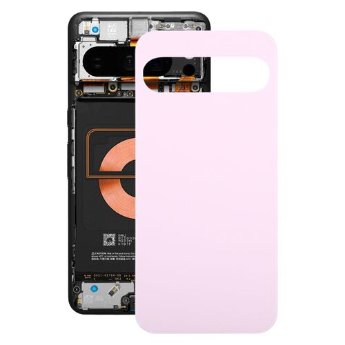 F�r Google Pixel 9 Pro Akkudeckel Backcover Pink Ersatzteil Reparatur