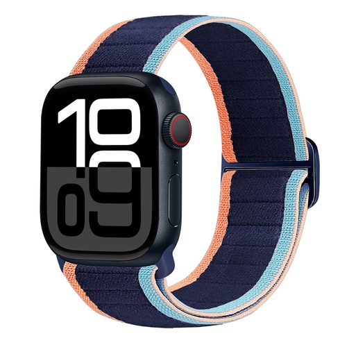 F�r Apple Watch Series 11 10 46mm / 9 8 7 45 / 6 SE 44mm Armband Blau