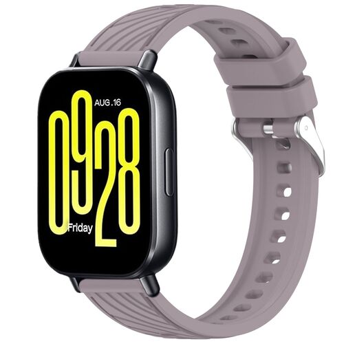 F�r Xiaomi Redmi Watch 5 Active Streifenstruktur 22mm Silikon Design Armband 