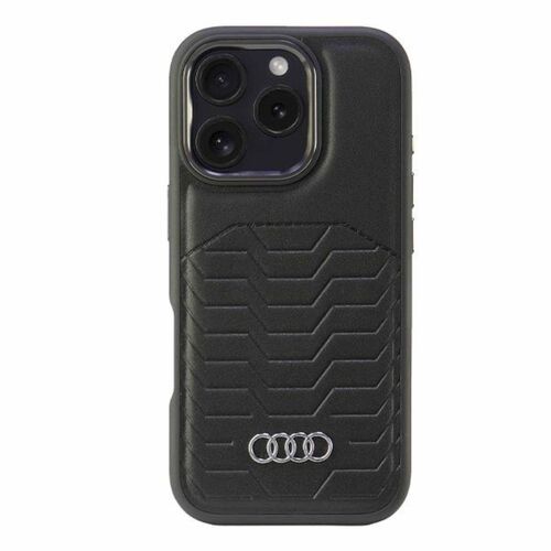 Audi Apple iPhone 16 Pro Hardcase H�lle Case MagSafe Schwarz