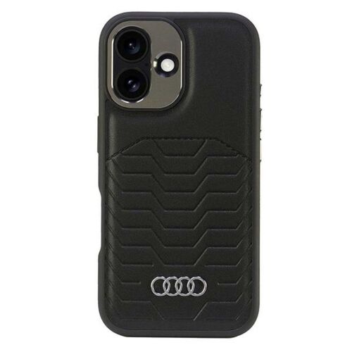 Audi Apple iPhone 16 Plus Hardcase MagSafe Hlle Case Schwarz
