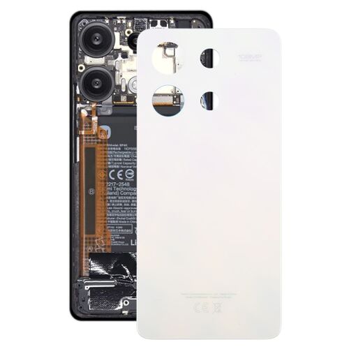 F�r Xiaomi Redmi Note 13 4G Akkudeckel Ersatzteil Reparatur Gold