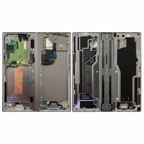 Samsung Display LCD Mittelrahmen f�r Galaxy Z Fold6 GH82-35044A Ersatzteil Silver Shadow