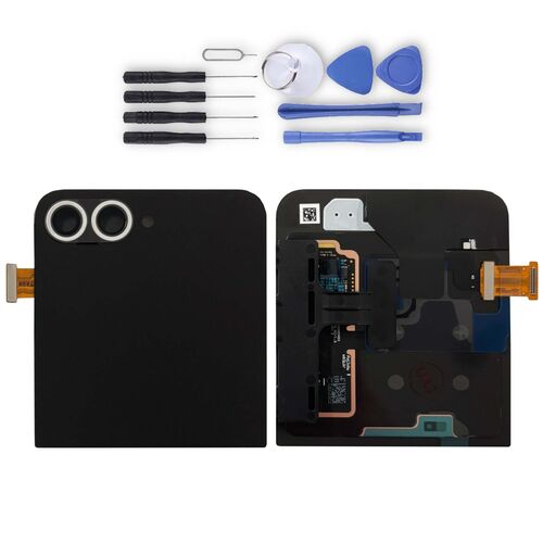 Samsung kleines LCD Display f�r Galaxy Z Flip6 GH97-30012F Ersatzteil Wei�