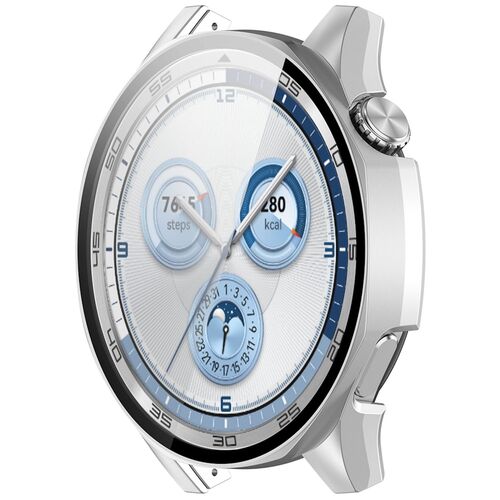 F�r Huawei Watch GT 5 46mm Kunststoff Watch PC H�lle + Schutz H9 Hart Glas 