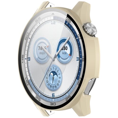 F�r Huawei Watch GT 5 46mm Kunststoff Watch PC H�lle + Schutz H9 Hart Glas 