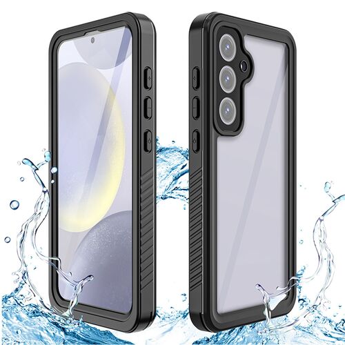 F�r Samsung Galaxy S24 FE 360 Grad Full Wasserdichte Schutz Tasche