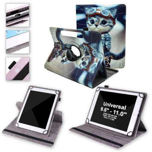 F�r Honor Pad X8a 11 Zoll 360 Grad M6 Universell Tablet Tasche H�lle