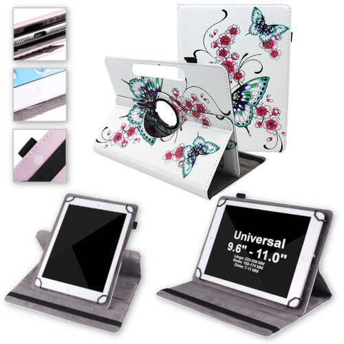 F�r Honor Pad X8a 11 Zoll 360 Grad M15 Universell Tablet Tasche H�lle