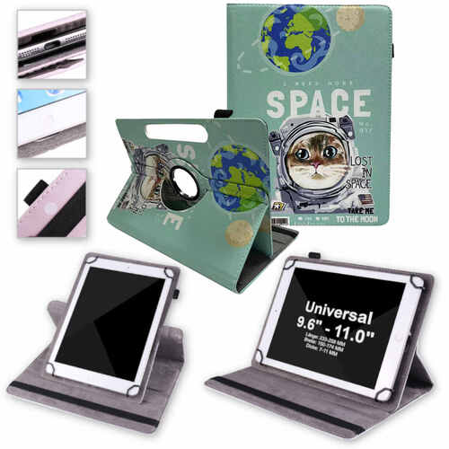 F�r Honor Pad X8a 11 Zoll 360 Grad M20 Universell Tablet Tasche H�lle