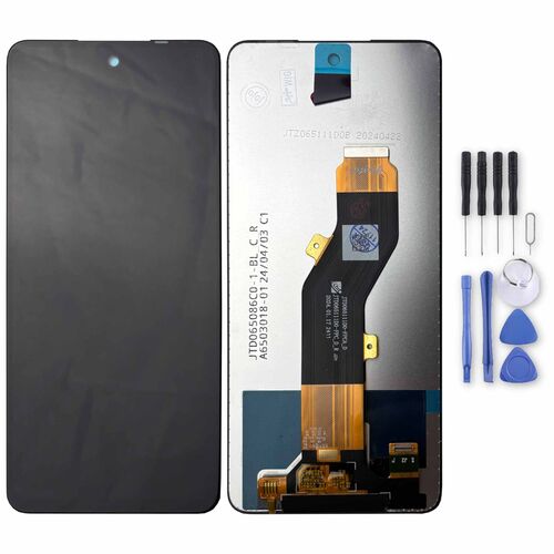 F�r ZTE Blade V60 Vita LCD Display Kompletteinheit ohne Rahmen Schwarz