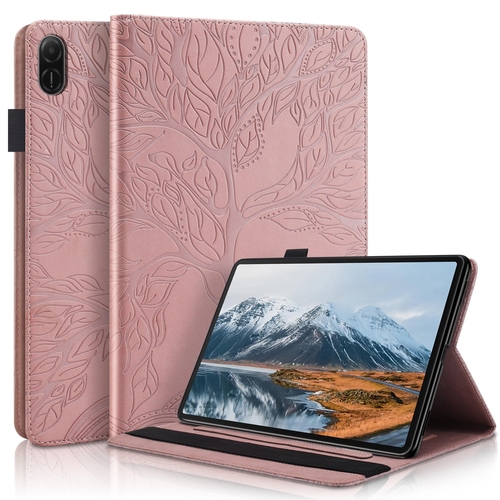 F�r Honor Pad X8a 11 Zoll Baum Muster Kunstleder H�lle Tasche Pink