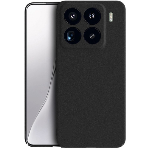 F�r Xiaomi 15 Pro Silikon TPU Schutz H�lle Cover Flexibel d�nn Schwarz