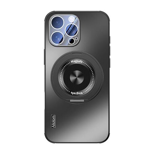 F�r Apple iPhone 16 Pro Max MagSafe K�hlung Linsenschutz H�lle Grau