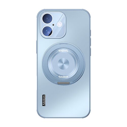 F�r Apple iPhone 16 MagSafe H�lle mit K�hlung und Linsenschutz Blau