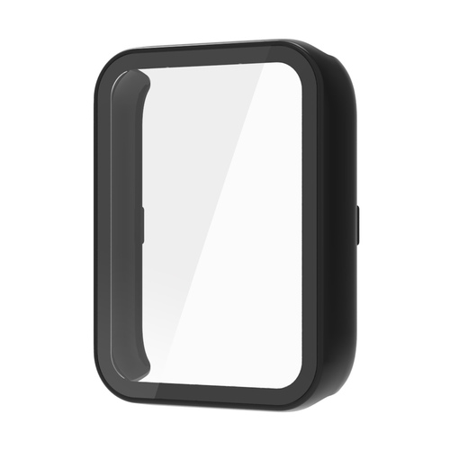 F�r Xiaomi Smart Band 9 Pro Kunststoff PC H�lle + H9 Hart Glas Schwarz