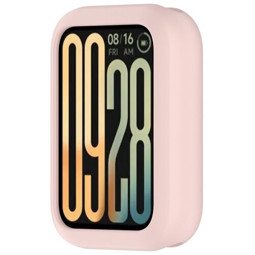 F�r Xiaomi Smart Band 9 Pro Silikon Watch Schutz Geh�use H�lle Rosa