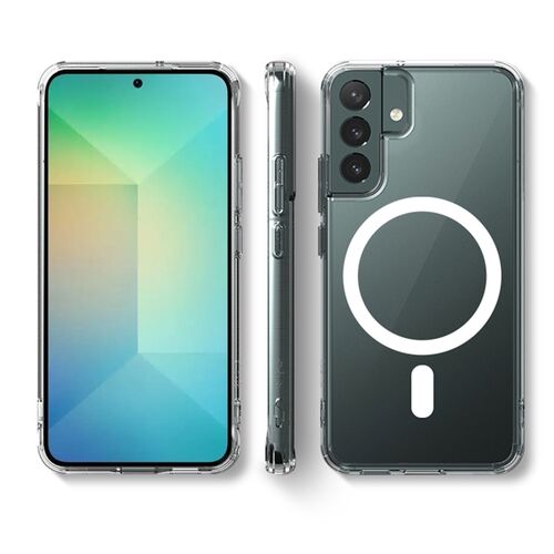 F�r Samsung Galaxy S25 Plus 5G TPU MagSafe Schutz H�lle Transparent