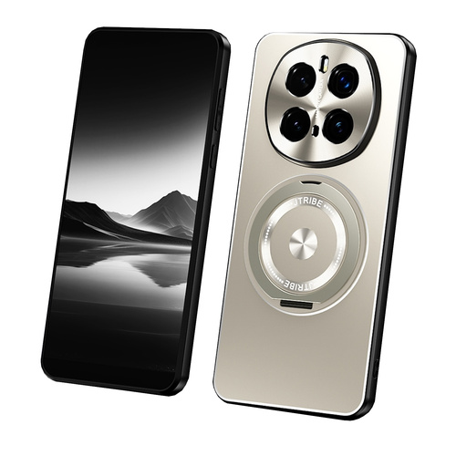 F�r Honor Magic 7 Pro Feinmattes Metall Design Ring H�lle Case Titan