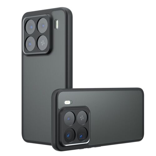 F�r Xiaomi 15 Pro Armor TPU PC Hybrid Schutz H�lle Etuis Case Schwarz