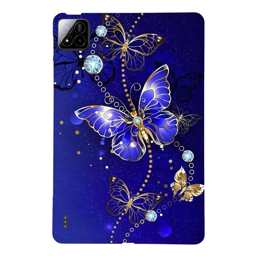 F�r Xiaomi Pad 7 / 7 Pro TPU Schmetterling Motiv Design Schutz H�lle
