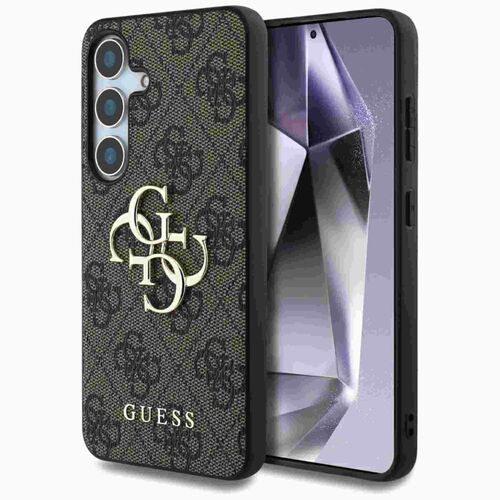 Guess Samsung Galaxy S25 Schutzh�lle Cover Big 4G Logo Classic Braun