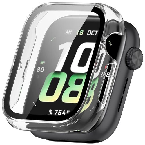 F�r Honor Watch 5 Kunststoff PC Smart Watch H�lle Case + Tempered H9 Hart Glas 