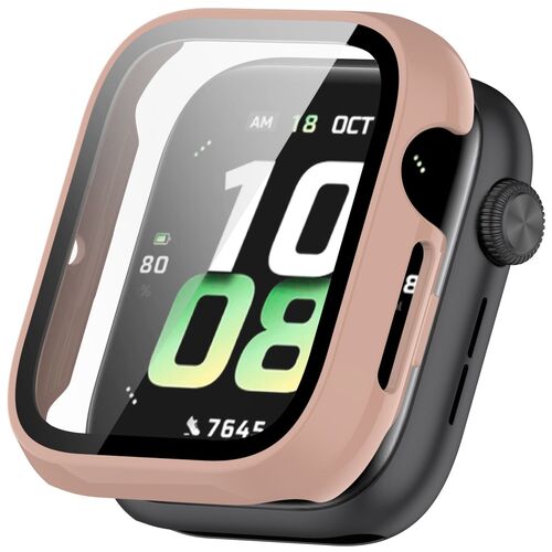 F�r Honor Watch 5 Kunststoff PC Smart Watch H�lle Case + Tempered H9 Hart Glas 
