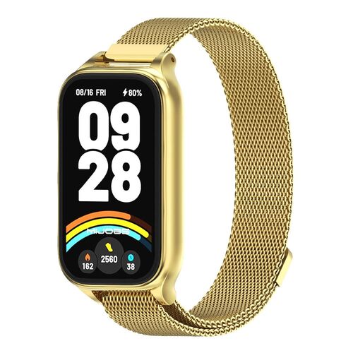 F�r Xiaomi Smart Band 9 Active / Redmi Band 3 Metall Magnet Arm Band