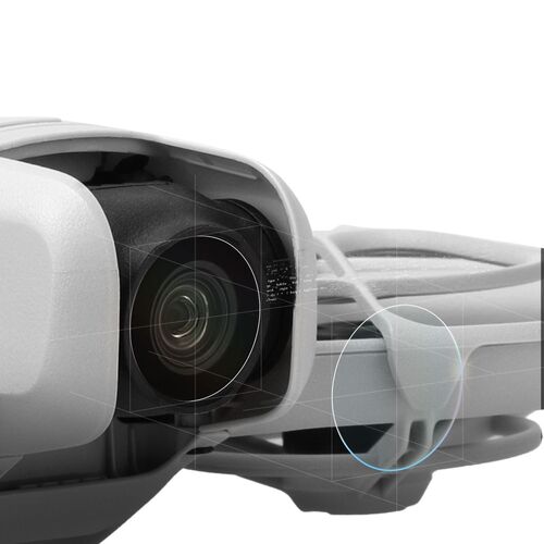 F�r DJI Neo Drohne Sunnylife 2x Premium Kamera Linsen Schutzglas Folie