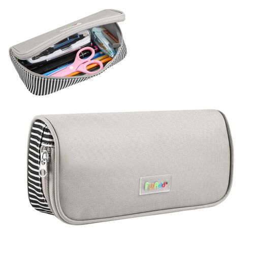 FunAdd Federm�ppchen Stift Etui - Kosmetik- & Aufbewahrungstasche Grau