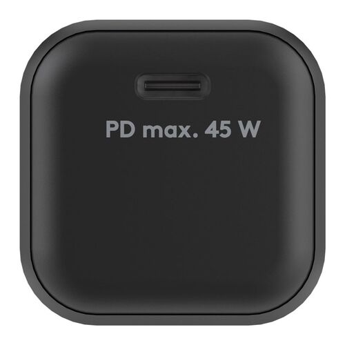 Goobay USB-C(TM) PD GaN Schnellladegert Nano 45W Schwarz